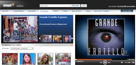 Immagine di Microsoft MSN sigla un accordo con Mediaset.it per i contenuti video - Scopri su Internet e Tv